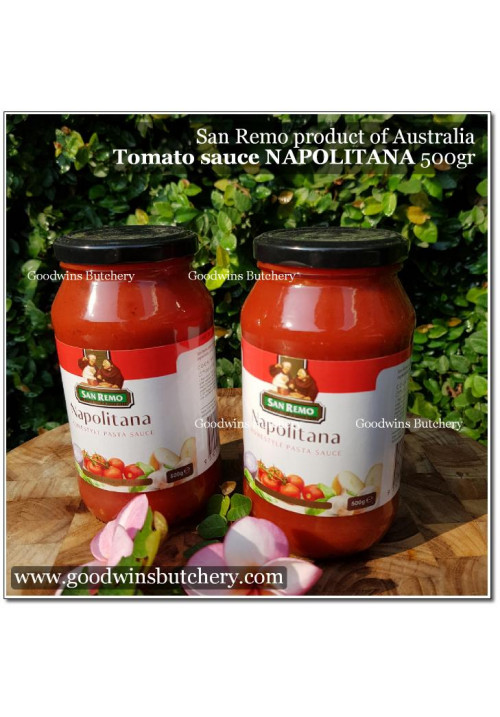 Sauce tomato SanRemo TOMATO NAPOLITANA San Remo Australia 500g